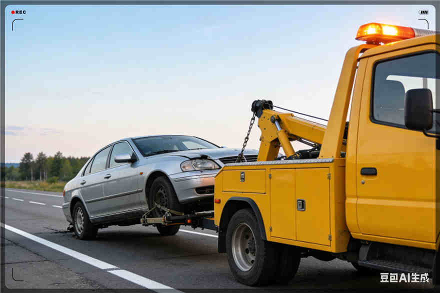 连云港拖车救援电话【案例】